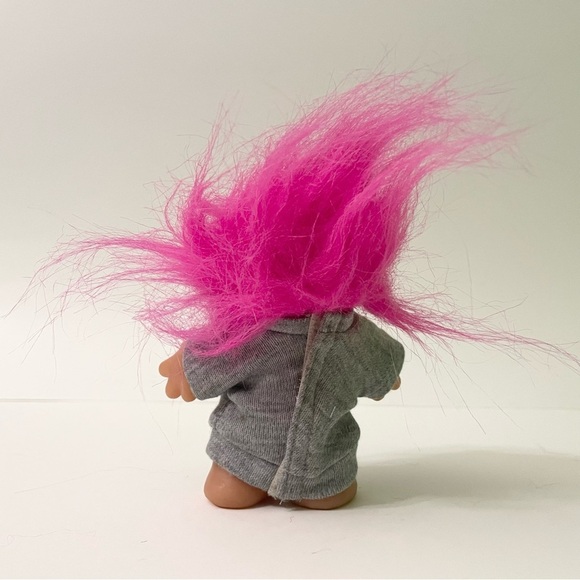 Vintage 1986 Baseball Dam Troll Bats Over Baseball Doll - Picture 6 of 16